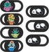 Fyntave 7 Pcs Laptop Camera Cover Slide, Webcam Cover Slide, Ultra-Thin Camera Privacy