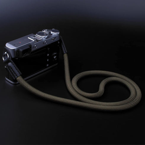 VKO Climbing Rope Camera Strap, 100cm Green Neck Shoulder Strap for DSLR SLR Mirrorless Cameras