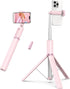 ATUMTEK 55" Selfie Stick Tripod, Extendable Aluminum Phone Tripod with Rechargeable Bluetooth Remote for 4.7-7 inch