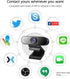 Hengway 1080P terminal,110 Webcam with Stereo Microphone and Privacy cover , FULL HD by USB Wide-Angle