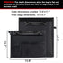 Farday Bag, Signal Isolation Bag - Shield Your Phone/iPad from Hacking, Tracking, EM Protection - 13.8"X17.7"