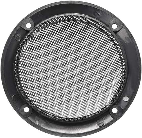 uxcell 2pcs 2" Speaker Grill Mesh Decorative Circle Woofer Guard Protector Cover (Black)
