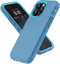 Sansunto Heavy Duty Shockproof Case for iPhone 13 Pro Max & iPhone 12 Pro Max, Full Body Protection Silicone Rubber