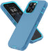 Sansunto Heavy Duty Shockproof Case for iPhone 13 Pro Max & iPhone 12 Pro Max, Full Body Protection Silicone Rubber