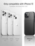 WeLoveCase iPhone 13/14 Wallet Case - Black, Shockproof, Credit Card Holder & Hidden Mirror, 6.1" Heavy Duty Protection.