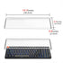 Geekria 90%-96% Keyboard Dust Cover, Clear Acrylic Keypads Cover for 100 Keys Computer Mechanical Wireless Keyboard,