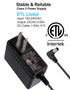 24V Wall Adapter, 120V AC to DC 24Volt Class 2 Power Supply for Essential Oil Diffuser Aromatherapy Humidifier, 6Ft
