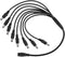 YUSTDA New 8-Plug 8 Tips Splitter 8-Way Power Cord Cable for SANNCE 4CH,