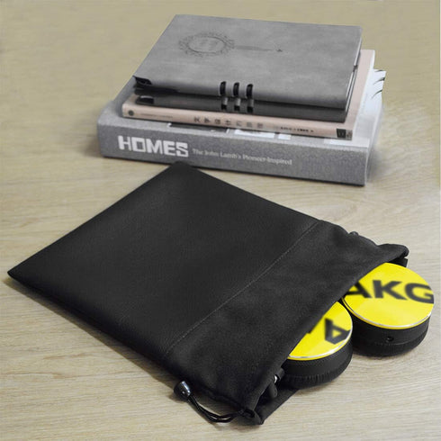 Geekria Headphone Carrying Bag, Universal Portable Travel Pouch for Sony WH-1000XM6/1000XM5/1000XM4, Black