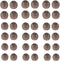 Soft Silicone Earbud Tips - 18 Pairs in Black & Red, S/M/L, Fit Most In-Ear Headphones, Inner Hole 3.8mm-5.5mm.