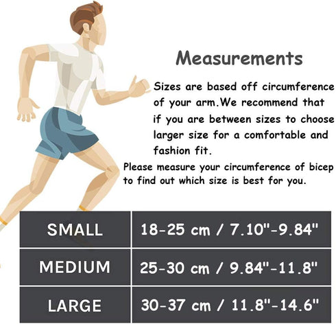 Universal Exercise Armband - Lightweight Running Phone Holder Sleeve, Fit iPhone X/8/7 Plus/7/6, Samsung Galaxy