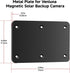 Venluna B0G2S5RTGD Metal Plate for Wireless Magnetic Backup Camera, Mounting Plate for RV Trailer Truck Boat, Anti-Rust