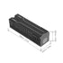 M.2 SSD Cooler with Thermal Pad for PC Office, 2280 M.2 SSD Heatsink with 38 Cooling Fins for Effective Heat Dissipation
