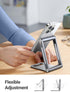 UGREEN Phone Stand for Desk Cell Phone Holder Adjustable Compatible with iPhone 15/14/13/12 Pro Max/11/XS Max/XR/X/8 Plus/Nintendo Switch, Aluminum Metal Desktop Phone Stand Portable, Space Grey