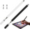 MXCOIRTP Stylus Pens for Touch Screens (2 Pcs), 2 in 1 Magnetic Disc