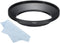 PATIKIL 77mm Lens Hood, Wide Angle Matte Surface Anti-reflective Hood with Cleaning Cloth for Camera