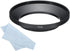 PATIKIL 77mm Lens Hood, Wide Angle Matte Surface Anti-reflective Hood with Cleaning Cloth for Camera