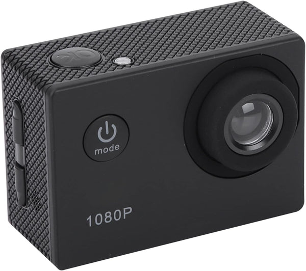 Action Camera 1080P 12MP Sports Camera, Full HD 2.0 Inch TFT LCD Screen with 30m Waterproof for Outdoor Sport/Vlog