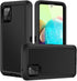 Jelanry Heavy Duty Case for Samsung Galaxy A71 5G, Rugged Dual-Layer Shockproof Protection, Black