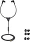 SIMOLIO Stereo Headset with Mic, Lightweight Stethoscope Transcription Headset, Volume Control, 3.5mm Plug, Wired