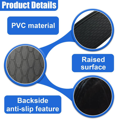 Craedli 11.33.5 Inch Car Dashboard Anti-Slip Mat, Anti-Slide Sticky Dash Pad Car Strong Gripping Mat, Non Slip