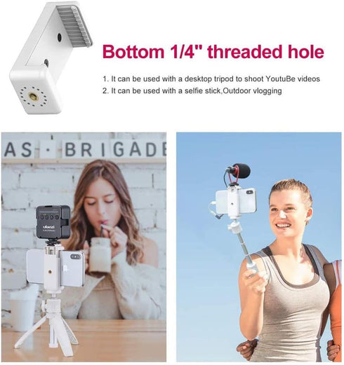 ULANZI ST-07 Adjustable Phone Tripod Stand in White