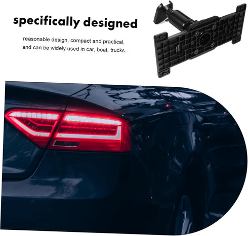 Vehicle Driving Recorder Dashcam Rear View Camera Mirror Mount, Dash Cam Holder Replacement with Aluminum Alloy Base