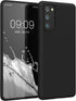 kwmobile Soft Slim TPU Case for Samsung Galaxy S20 FE - Protective Silicone Cover - Black Matte