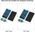 20000mAh 4 KIMISS Ultra Large Capacity Mobile Power Bank Case DIY Kit with USB Output, Fast Charge, LED Power Display