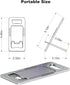 CEFOJQAO 2-Pack, 17 16 15 14 13 12 11, S26/25/23, Foldable Cell Phone Stand for Desk Portable Cell Phone Folding Stand