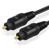 TNP Digital Optical Audio Cable 6 Feet S/PDIF Fiber Optic Toslink Cable for TV, Soundbar, Home Theater, PS4, Xbox
