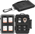 JJC Slim Memory Card Case for 8 SD 12 TF and 2 Nano
