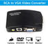 Wiistar Setup S-Video to VGA Video Converter Box for Easy