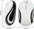 Cute Mini Wireless Mouse, Small Size Portable USB Optical Mice, 3 Buttons 1000 DPI Cordless for Laptop PC Notebook