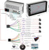Hodozzy 7 Inch Double Din Car Stereo with Bluetooth, Touchscreen Car Radio, Mirror Link for Android/iOS, Backup Camera