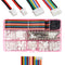 XH 2.54mm Pin Header and Ribbon Cables Wires Kit Compatible with JST-XH Connector 2/3/4/5/6/7/8 Female Pin Housing