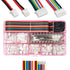 XH 2.54mm Pin Header and Ribbon Cables Wires Kit Compatible with JST-XH Connector 2/3/4/5/6/7/8 Female Pin Housing