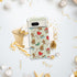 Christmas Red Heart Pattern Clear Phone Case for Google Pixel 7 - Soft, Slim, Shockproof Cover for Boys & Girls.