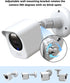All-New Wyze Cam V4 Camera Mount, Weatherproof Protective Housing and 360 Degree Adjustable Mount for Wyze Cam V4 ONLY