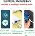 Lightning to Ethernet Adapter with Charging Port, RJ45 Ethernet LAN Network Adapter for iPhone/iPad/iPod Supports