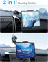 eSamcore 1.57" 360 6"-11" Tablet Holder for car, Extra Deep Clamp for iPad for Car Dashboard Gooseneck iPad Dash Mount