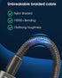 USB C to USB C Cable, 60W 3A Fast Charging USB C Charger Cable, 3+5+6.6ft, Aluminum Shell Type C to Type C Cable for