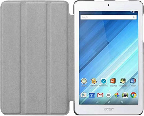 Ultra Slim Folio Stand Luxury Leather Case with Smart Cover for Acer Iconia One 8 B1-850 B1-860 B1-870 / One8 B1-860A