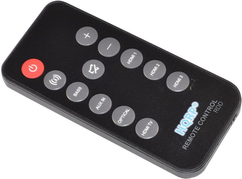 HQRP Remote Control Compatible with JBL Cinema SB400 93040000860 SB4OO SB200 SB2OO Soundbar Speaker System CINEMASB400 Controller