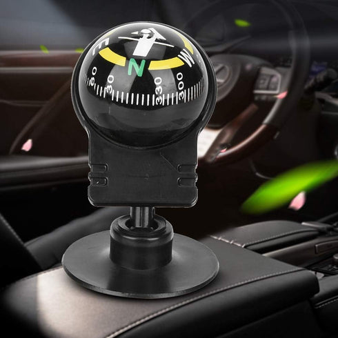 Compact Suction Cup Car Mount for Easy Navigation in Trucks and Boats