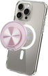 Baiwryxl Cell Phone Grip for Magnetic with Kickstand, Secure Hold for iPhone Magnetic Cases, Adjustable Foldable