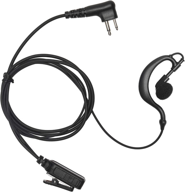 CLS1110 CLS1410 Earpiece with PTT Mic, Compatible with Motorola Radio CP200 GP300 GP2000 Walkie Talkie, Single-Wire