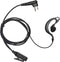 CLS1110 CLS1410 Earpiece with PTT Mic, Compatible with Motorola Radio CP200 GP300 GP2000 Walkie Talkie, Single-Wire