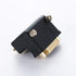 DVI-I Female to DVI-D Male Right Angle Adapter