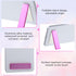 Ezymivs 2PCS Phone Slim Kickstand, Vertical and Horizontal Alloy Phone Case Stand Ultra-Thin Cellphone Holder Small